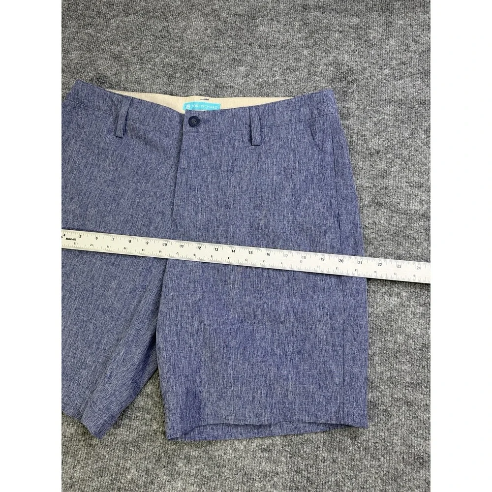 Tori Richard Men's Blue Shorts Size 32 Quick Dry, Moisture‎ Wicking
